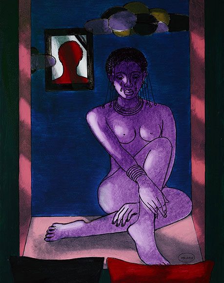 Grief under the Moon – widow from Africa