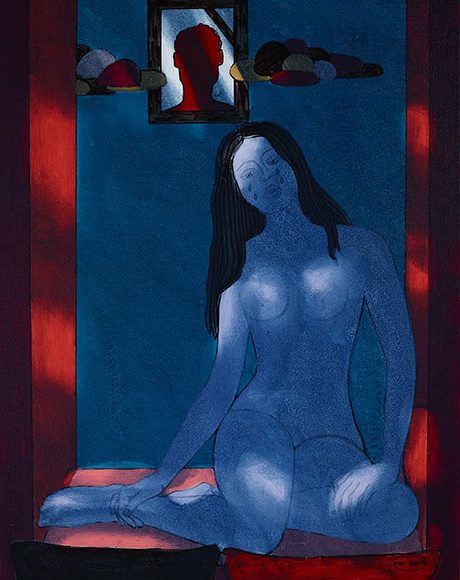 Grief under the Moon – widow from the Caucasus