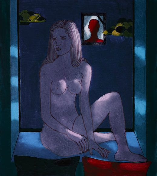 Grief under the Moon – widow from Kiev