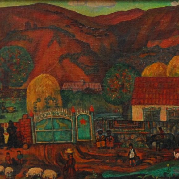 High up in the Mountains