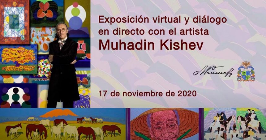 Exposición virtual y diálogo con Muhadin Kishev